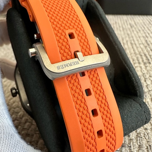 NEW HERMÈS H08 Titanium Automatic Men's watch W049430WW00, 42 mm w/ Receip $5500 - Picture 9 of 16